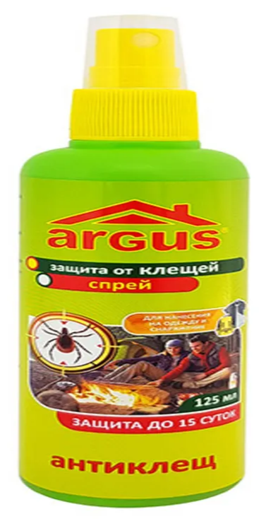 Cпрей от клещей, ARGUS (125 мл)