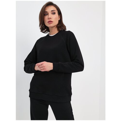 худи katharina kross размер 52 54 xl черный Свитшот Katharina Kross, размер 52-54 (XL), черный