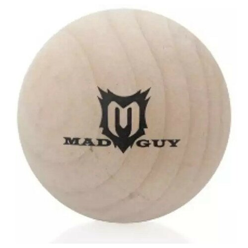 Мяч Mad Guy хоккейный деревянный мяч для стрит хоккея mad guy розовый