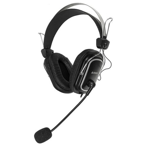 Комплект 2 штук Гарнитура A4Tech HS-50 черный 24м мониторные 441800₽