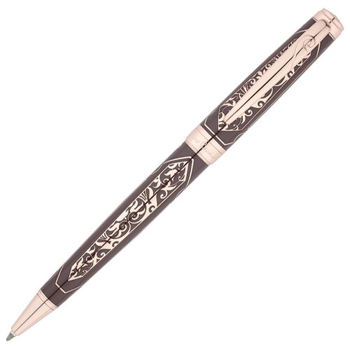 Ручка шариковая Pierre Cardin Renaissance, латунь/нержавеющая сталь, цвет коричневый (PC6902BP-R)