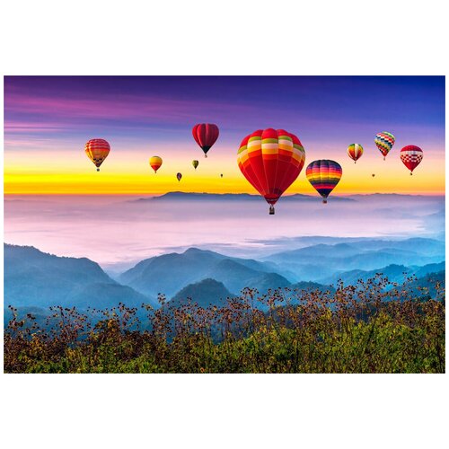 Фотообои на стену URBAN Design UDS-060 Воздушные шары 200 х 135 см флизеиновые 2485₽