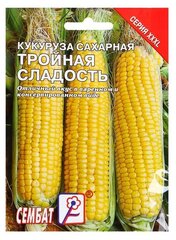 Семена ХХХL Кукуруза сахарная "Тройная Сладость", 25 г