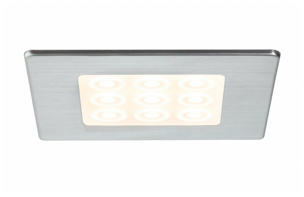 Встраиваемый светильник Mobel EBL LED eckig PIR 3x4W 24VA Eis-g - фотография № 1