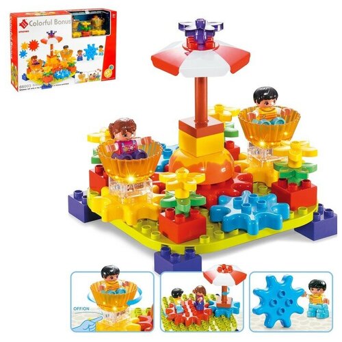 Smo-neo Конструктор «Забавная карусель», 49 деталей