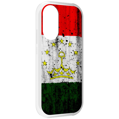 Чехол MyPads герб флаг таджикистан для Honor X7 задняя-панель-накладка-бампер