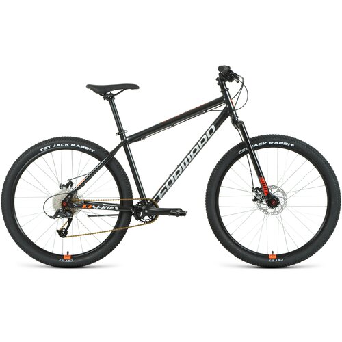 фото Велосипед 27,5" forward sporting 27,5 x disc 9 скоростей рама 19" черный/оранжевый 20-21 г rbkw1m179008