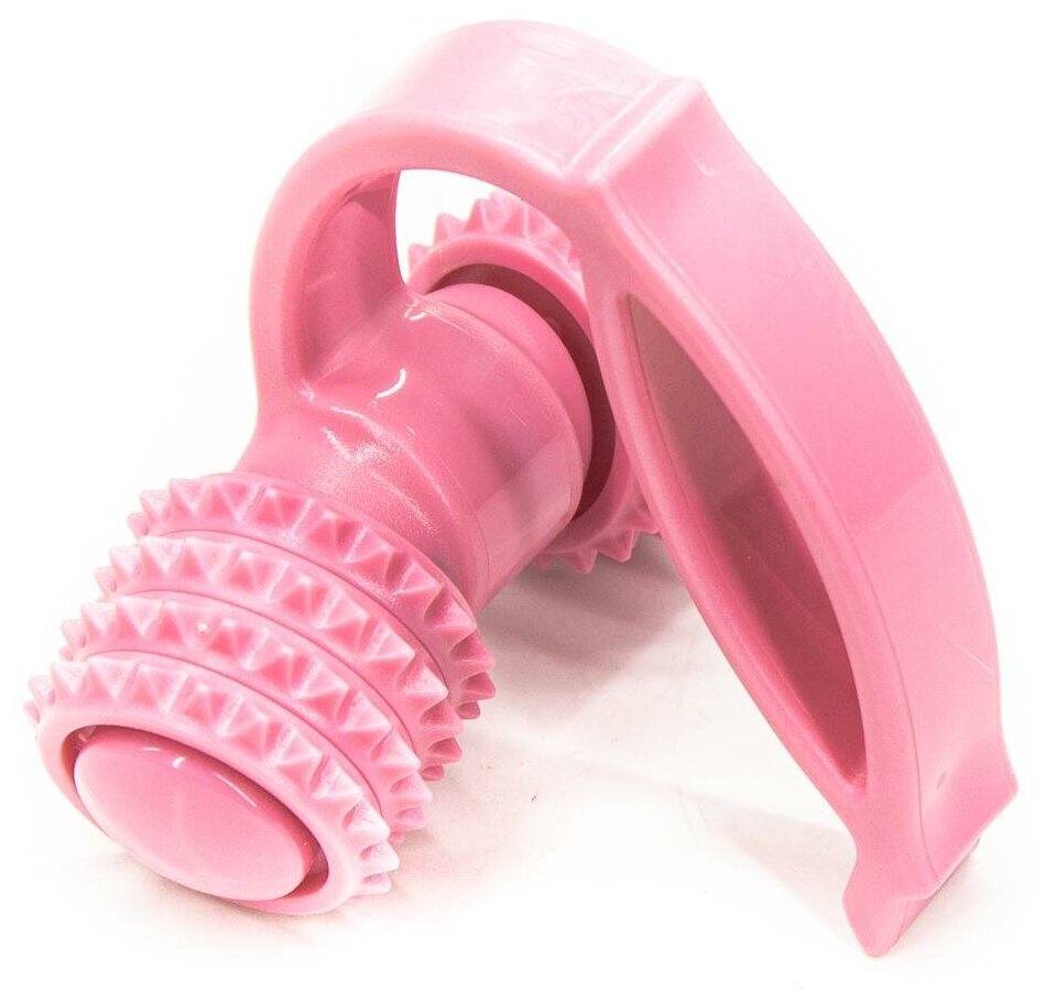 Массажер антицеллюлитный ручной G-MAX, розовый - фотография № 5