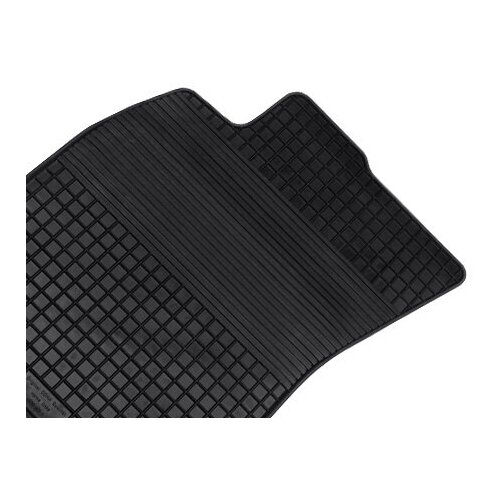 Коврики салона Gumarny Zubri для Volkswagen T5 2010-2015/ T6 Multivan 2015- (3 части перед.) черные. Артикул ST 32-00385