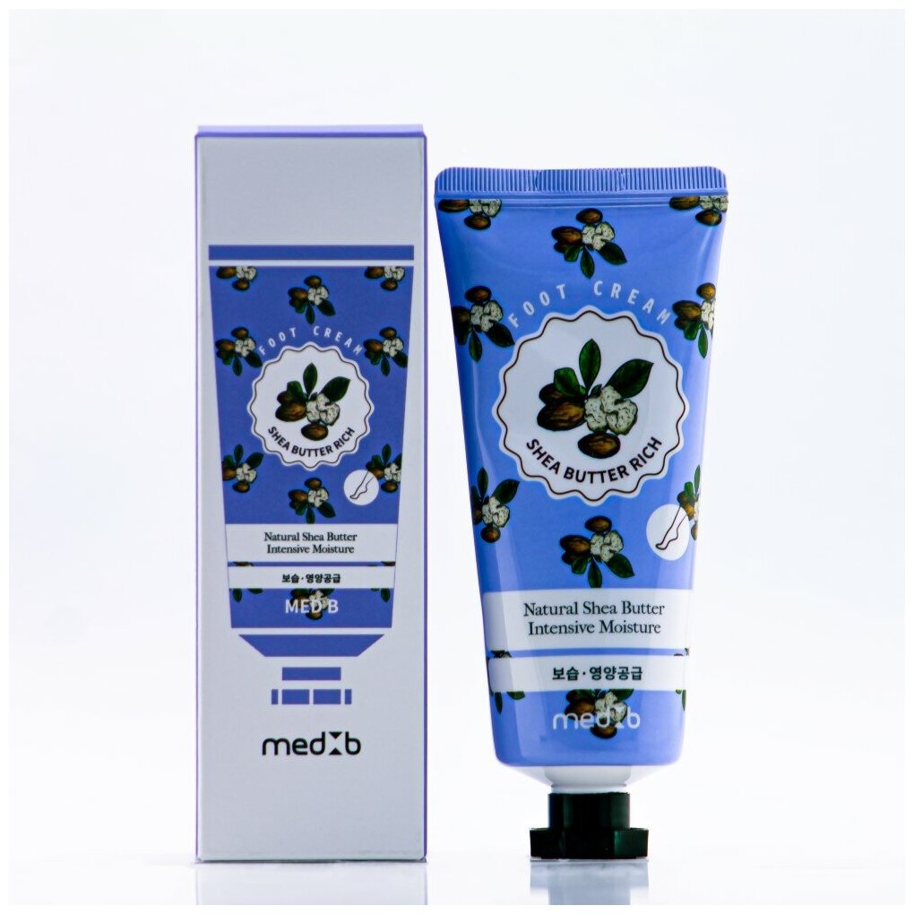 MEDB Увлажняющий крем для ног с маслом ши Shea Butter Rich Foot Cream 70 мл.