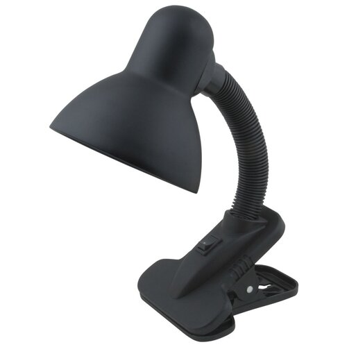 фото Настольная лампа uniel на прищепке tli-202, черный