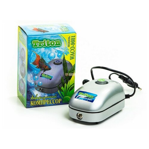 Компрессор тритон WACO-9601 даквариума 90-135л 32 лмин 140 К-Й 2 шт 295700₽