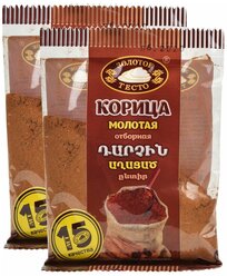 Корица молотая отборная, Золотое тесто, 40 гр х 2 шт