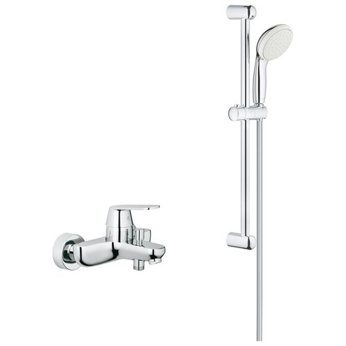 Смеситель для ванны Grohe Eurosmart Cosmopolitan с душевым гарнитуром, хром (32831000, 27853001)