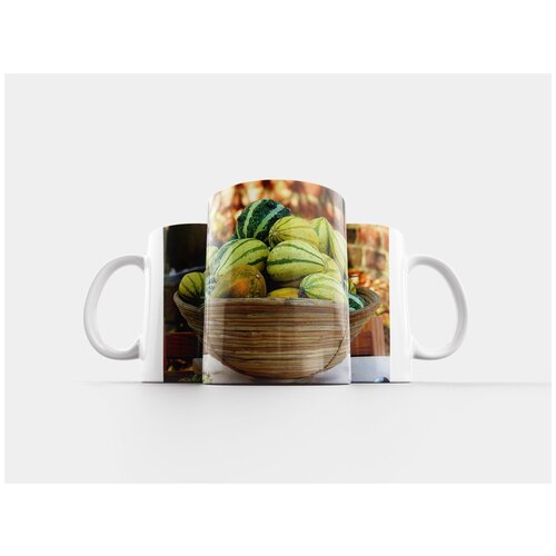 фото Кружка "тыквы, декоративные тыквы, день благодарения" 320 мл lotsprints