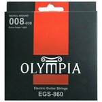 OLYMPIA EGS 860 008-038 Nickel Wound струны для электрогитары - изображение