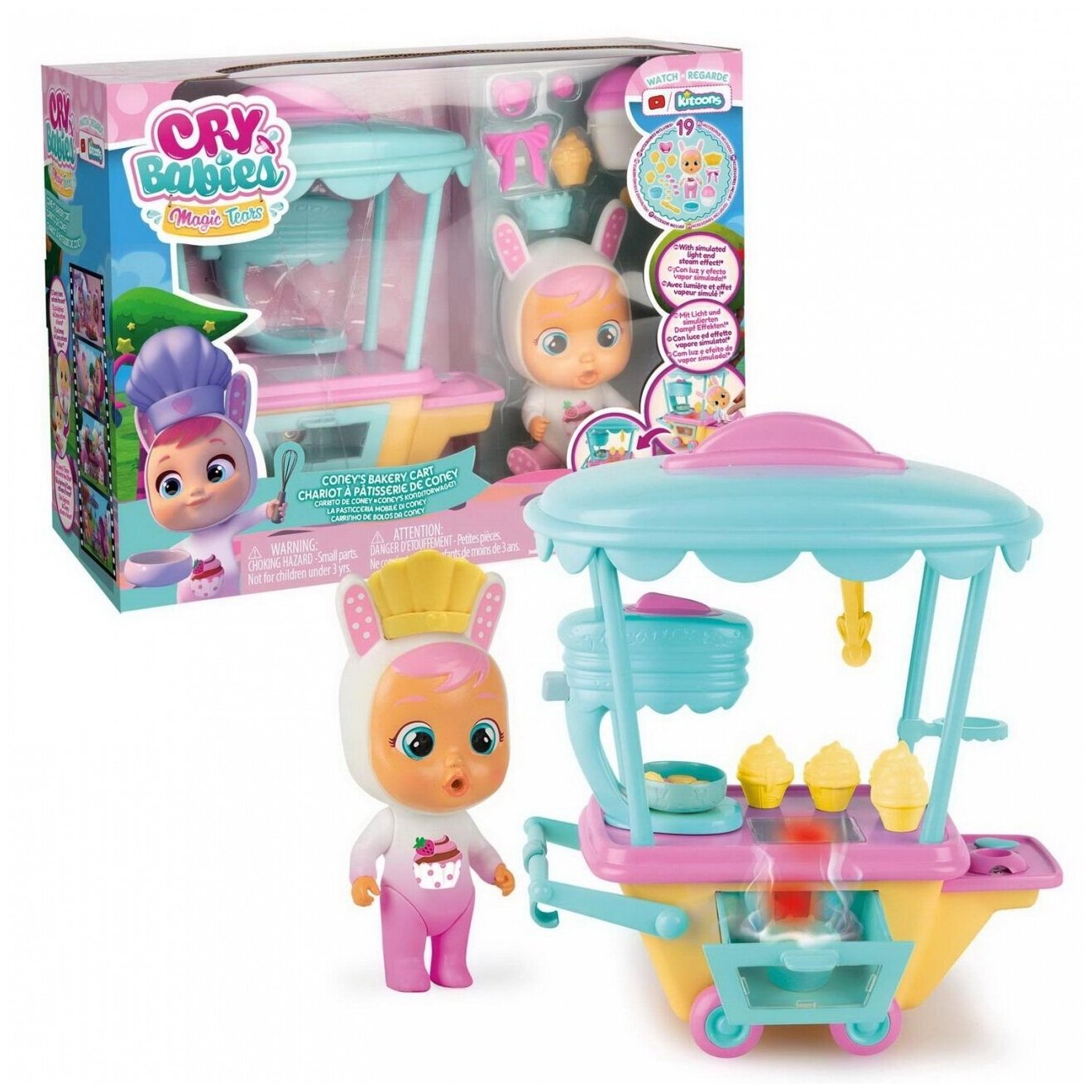 Игровой набор IMC Toys Cry Babies Magic Tears Пекарня Кони 80867