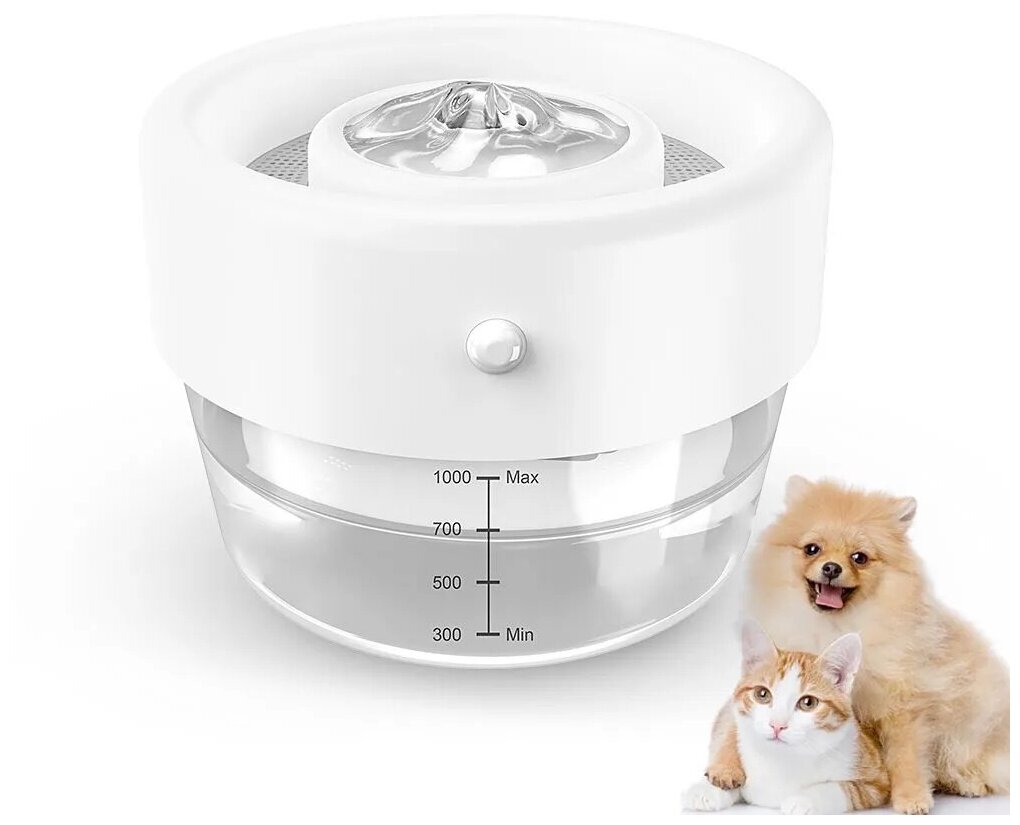 Автоматическая поилка-фонтан для кошек ZooWell Smart беспроводная, с сенсором - фотография № 10
