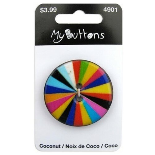 Пуговица My Buttons - Coconut Arcade Wheel