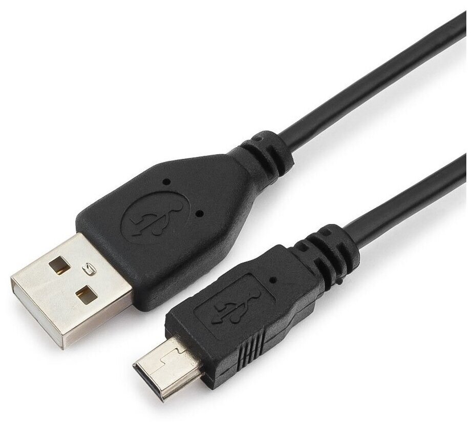Кабель USB - miniUSB (CC-5PUSB2D-0.3M) 0.3 м, черный