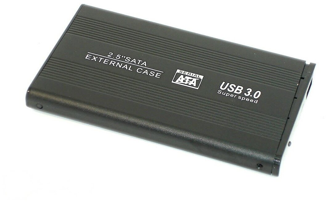 Бокс для жесткого диска 25' алюминиевый USB 3.0 DM-2501 черный