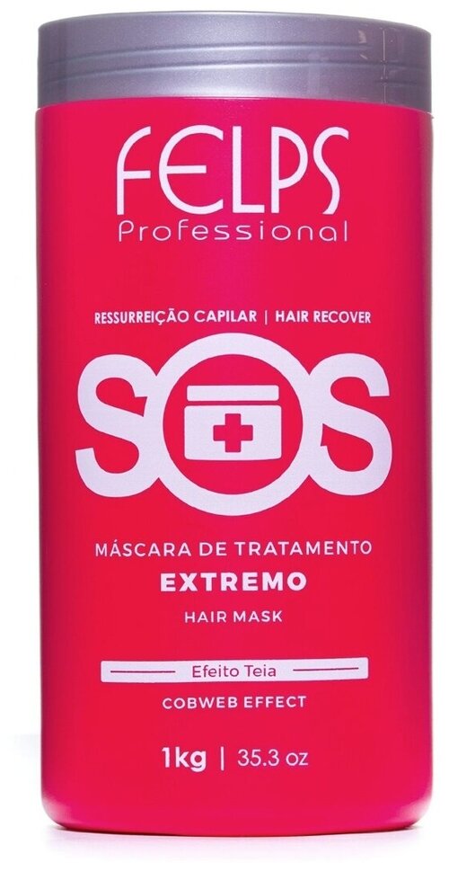 Felps SOS маска ботокс для холодного восстановления волос 1000 гр