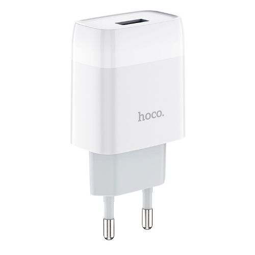 Сетевая зарядка HOCO C72A Glorious, white сетевая зарядка hoco c72a glorious кабель micro usb