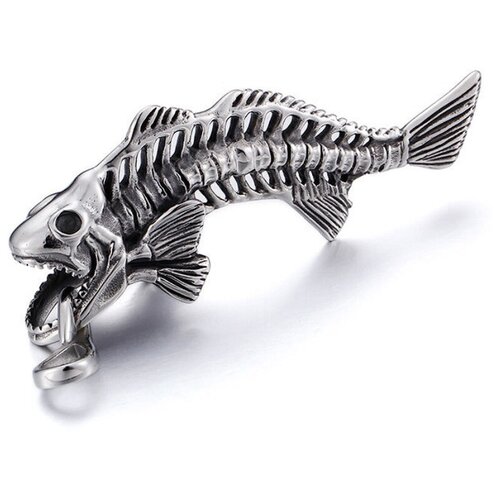 Подвеска мужская Great fish (steel)