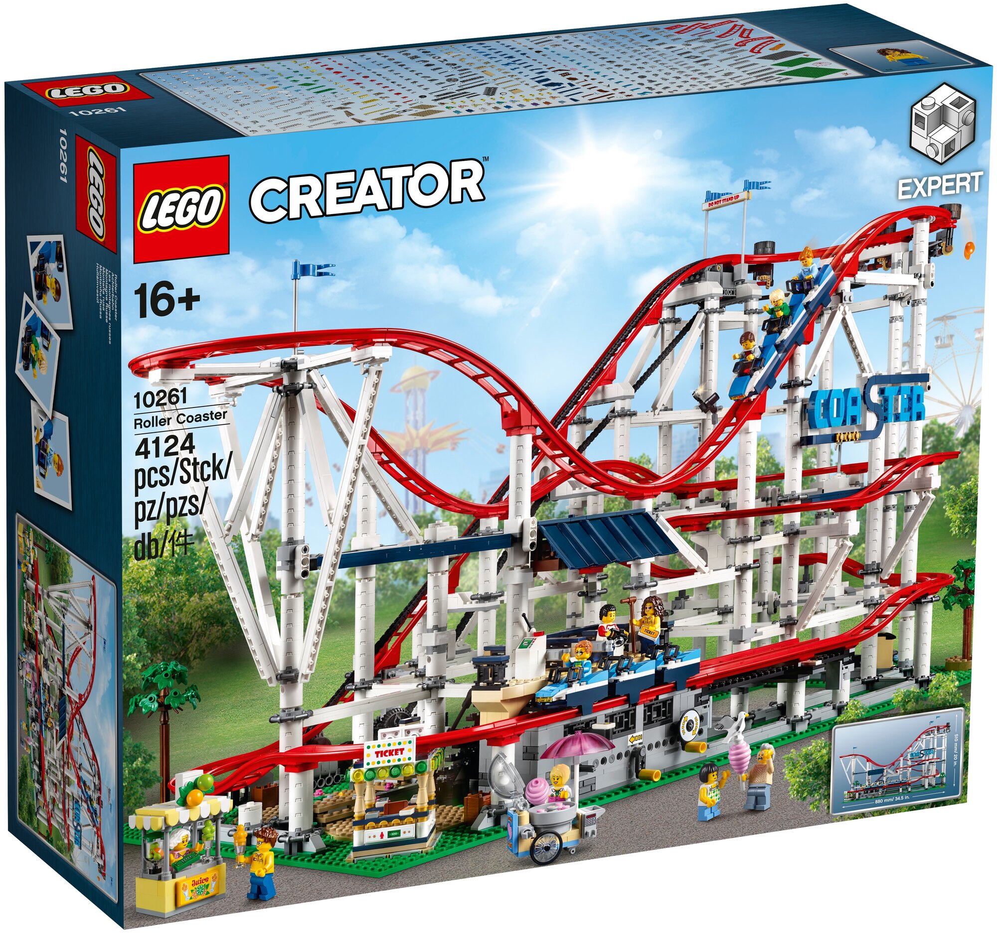 Конструктор LEGO Creator 10261 Американские горки Roller Coaster