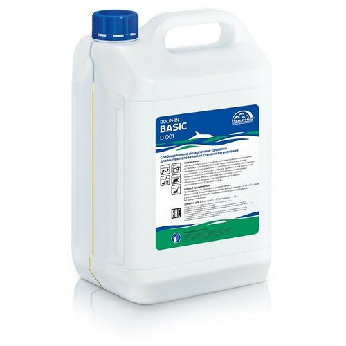 Профхим д/руч.мытья пола щел арома. д/ежеднев Dolphin/Basic,5л