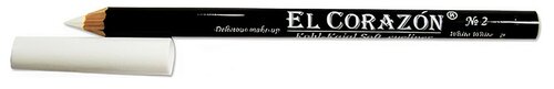 EL Corazon контурный карандаш-каял для глаз, оттенок 02 white