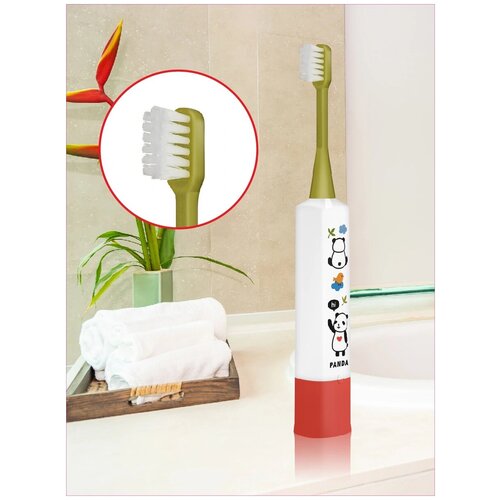 Электрическая зубная щетка HAPICA Panda DBK-5GWR цветбелый 267000₽