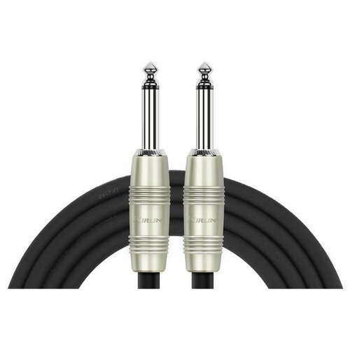 Кабель инструментальный Kirlin IP-201PR 3M BK 3.0 m кабель инструментальный kirlin ip 201pr 6m bk черный 6 м