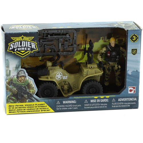 Игровой набор: Солдат на квадроцикле 545040 игровые наборы chap mei игровой набор soldier force десантный вертолет