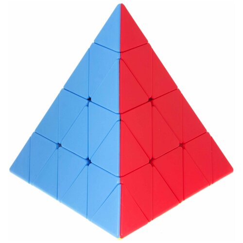 Головоломка пирамидка Fanxin Master 4x4x4, color головоломка fanxin rounded corner 3x3 color