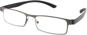 Готовые очки для зрения «AiRstyle» с диоптриями +0.50 KC-7720 (металл/пластик) стальной