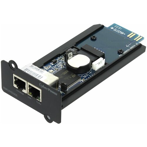 Плата сетевого управления для ИБП CYBERPOWER RMCARD205 SNMP/HTTP Tx/Rx RJ45 100мбит/с