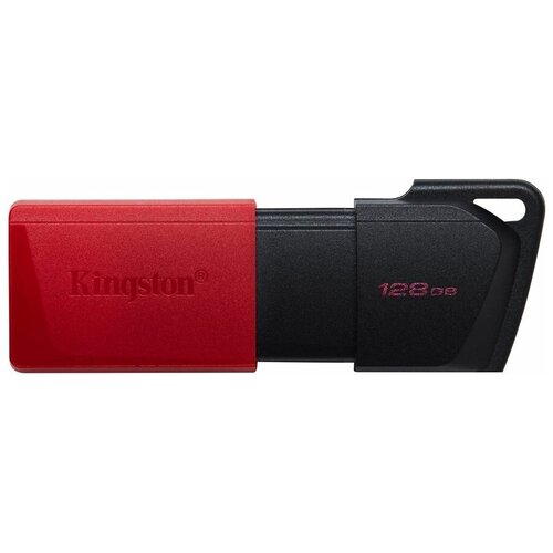 Флешка USB Kingston DataTraveler Exodia M 128ГБ, USB3.0, черный и черный [dtxm/128gb]