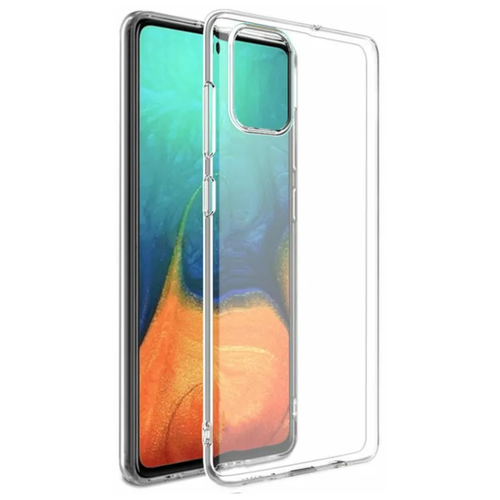 Чехол силиконовый для Samsung Galaxy A71, прозрачный
