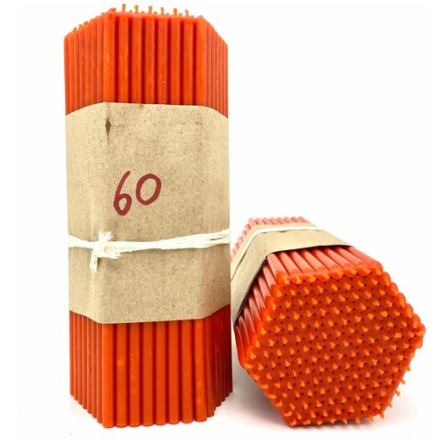 Свечи красные № 60 - 0,5 кг 75 свечей