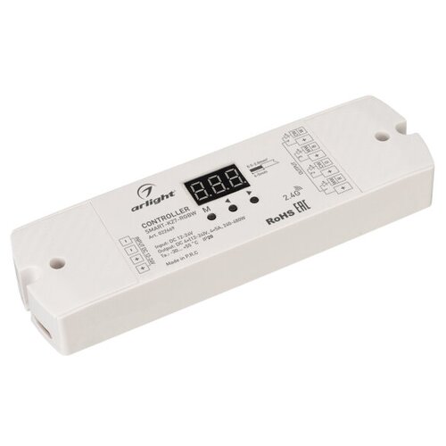 Контроллер SMART-K27-RGBW (12-24V, 4x5A, 2.4G) (ARL, IP20 Пластик, 5 лет) контроллер smart uni rgbw 12 24v 4x1 5a 2 4g arl ip20 пластик 5 лет