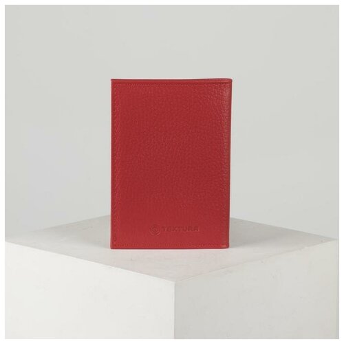 Обложка для автодокументов Textura, красный обложка для автодокументов textura бордовый коричневый