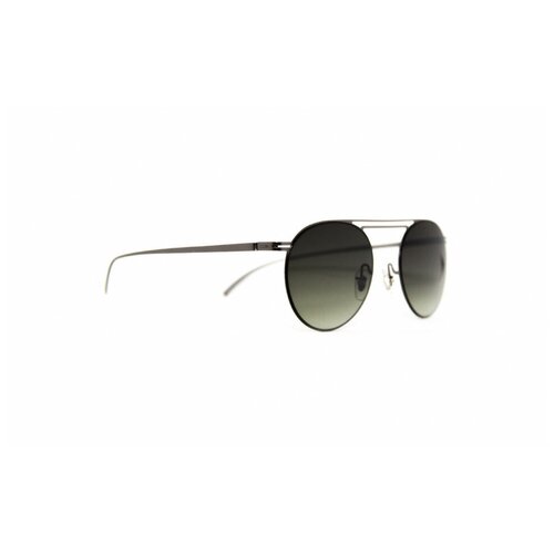 Солнцезащитные очки Oliver WOOD, круглые, оправа: металл, для женщин, серебряный/серебряный