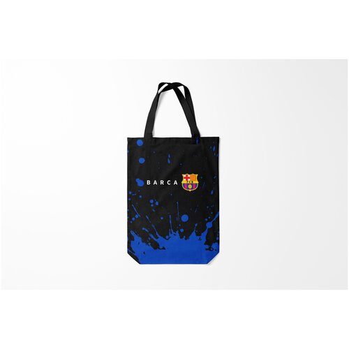 фото Сумка-шоппер / 31х42 см / футбол / barcelona барселона burnettie