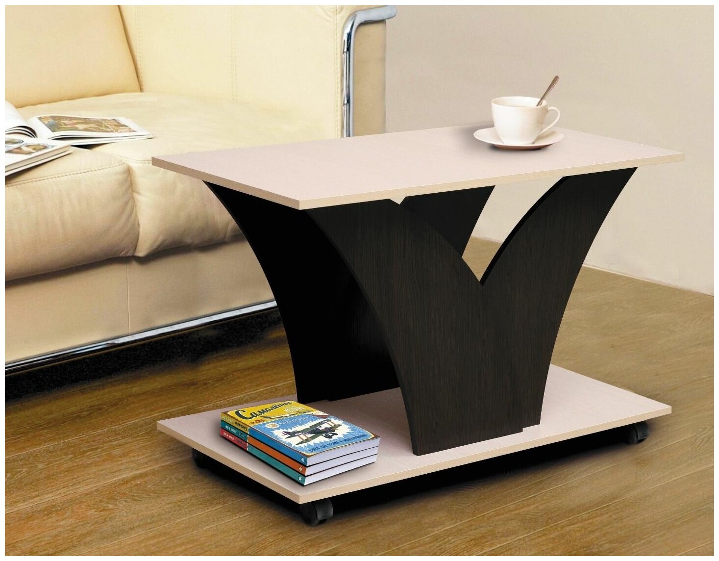 фото Журнальный стол на колесиках Атлант