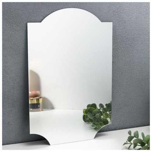 SUI Наклейка пластик зеркальная Лаконичность зеркало 30х20 см 537₽