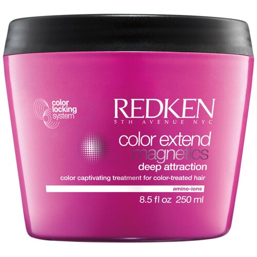 Redken Color Extend Magnetics - Редкен Колор Экстенд Магнетикс Маска для защиты цвета окрашенных волос, 250 мл -