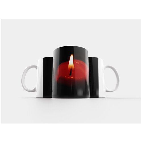 фото Кружка "свеча, пламя, пожар" 320 мл lotsprints