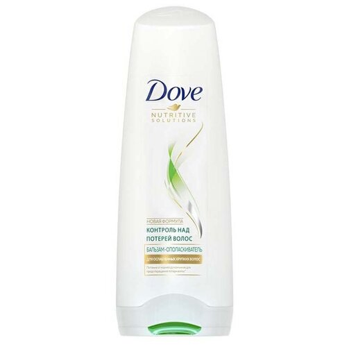 Dove Hair Therapy бальзам-ополаскиватель для ослабленных хрупких волос контроль над потерей волос 350 мл