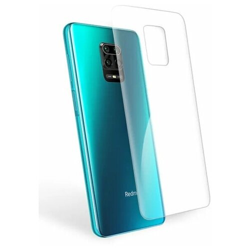 Гидрогелевая пленка LuxCase для Xiaomi Redmi Note 9 0.14mm Back Transparent 86083 защитная гидрогелевая пленка luxcase для xiaomi redmi note 11s передняя глянцевая